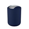 Brasil Swing Lid Bin, Dark Blue, S