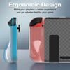 HEYSTOP Switch Case and Switch Screen Protector Compatible with Nintendo Switch, Dockable Soft TPU Switch Protective Case Cover with Switch Accessories, 6 Thumb Grip Caps for Nintendo Switch Console