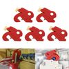 HiLCKO Circuit Breaker Lockout Device Universal Electrical for Loto Sing and Multi Pole Breakers 5 Pack
