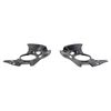 TRQ Front Brake Dust Shield Set Compatible with 2009-2014 Hyundai Sonata