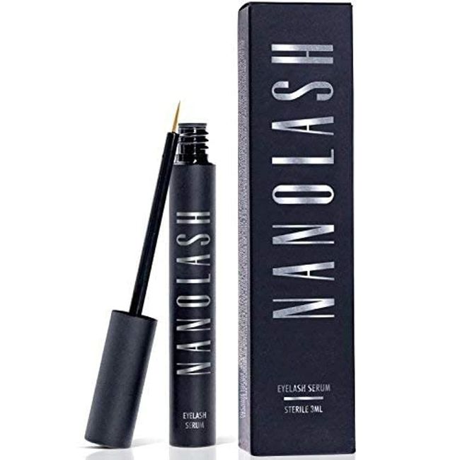 Nanolash Eyelash Growth Serum For Long Luscious Eyelashes and Eyebrows - 3 ml