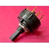 C&K Rotary Switch, A30305RNZG, Panel mount, 3P3T, 2.5A @ 120VAC, 3 Position