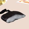 Samcos Silk Eye Mask, For Sleep, Blindfold, Soft, Satin Blindfold, All Seasons, Skin-Friendly, Light Blocking, Peaceful Sleep, No Pressure, Washable, Unisex, Adjustable Length, Travel, Convenient (Gray)