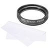 sourcing map 30.5mm Circular Polarizer Filter, Double Sided Multi-Layer Coatings Polarizing Filter with Cleaning Cloth for Camera Lens