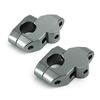 Bruce & Shark Motorcycle ATV Bike Quad 7/8" Handlebar Riser Billet Titanium