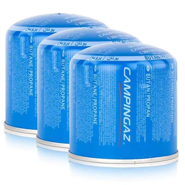 Campingaz Ripping Cartridge C 206 GLS Super 190g Butane/Propane Gas (Pack of 3)