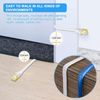 Cat 6 Ethernet Cable 25 FT Flat Internet Network Cables with Cable Clips Short Cat6 Ethernet Patch Cable with Snagless Rj45 Connectors White Computer LAN Cable（25FT）…