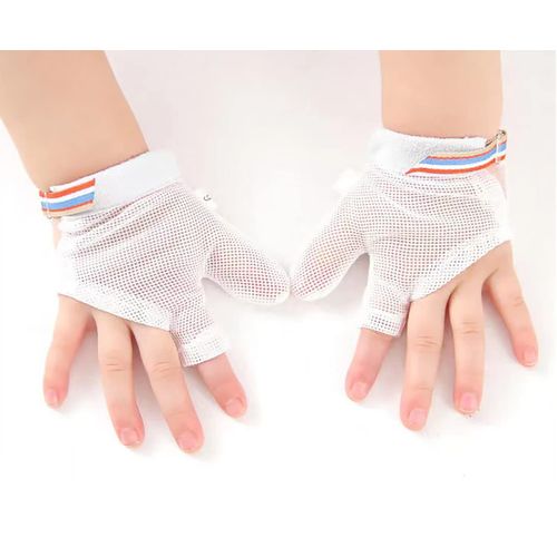 Thumb Sucking Stop for Kids Baby Thumb Sucking Guard Gloves Finger Sucking Stop Guard Anti Thumb Sucking Gloves(XS)
