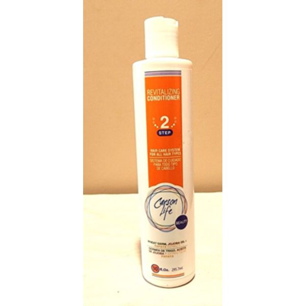 B/2 Carson Life Revitalizing Conditioner Step 2 Wheat Germ Jojoba Papaya NWOB