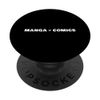 Manga Better Than Comics Basic Math for Manga Fans & Readers PopSockets Swappable PopGrip