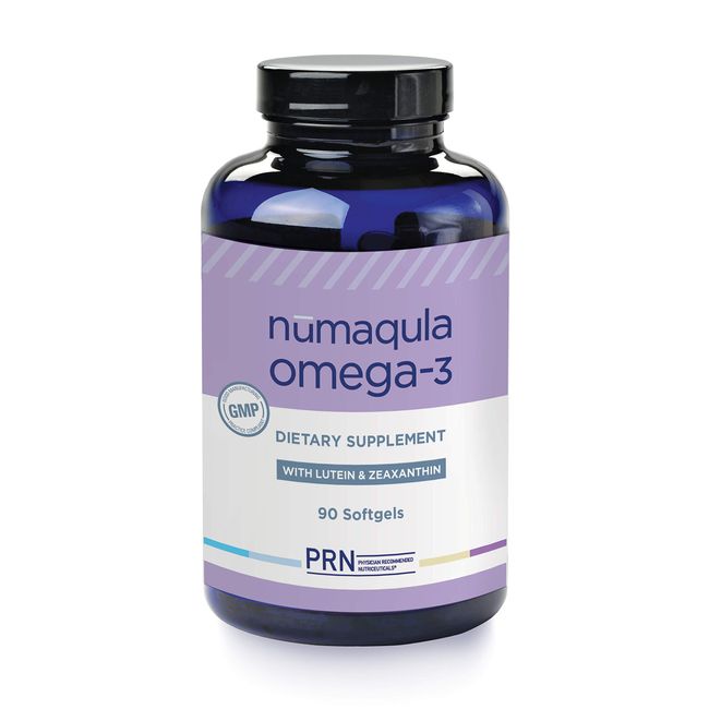 PRN nūmaqula Omega-3 – High DHA Supplement with Lutein & Zeaxanthin - 1400mg DHA & 400mg EPA in Re-Esterified Triglyceride - Important Nutrients for Macula & Retina Support – 1 Month Supply