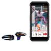 BoxWave Gaming Gear Compatible with Ulefone Armor X11 Pro - Touchscreen QuickTrigger Auto, Trigger Buttons Autofire Gaming Mobile FPS - Jet Black