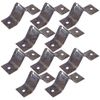 10x Grill Retainer Mounting Clips Replacement for Fordson Power Super Major Dexta Tractor