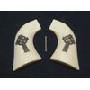 Faux Ivory Celtic Cross Ruger Vaquero/Blackhawk/Wrangler Grips