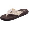 Rocket Dog Women's Spotlight Flip Flops, Beige, 3 UK