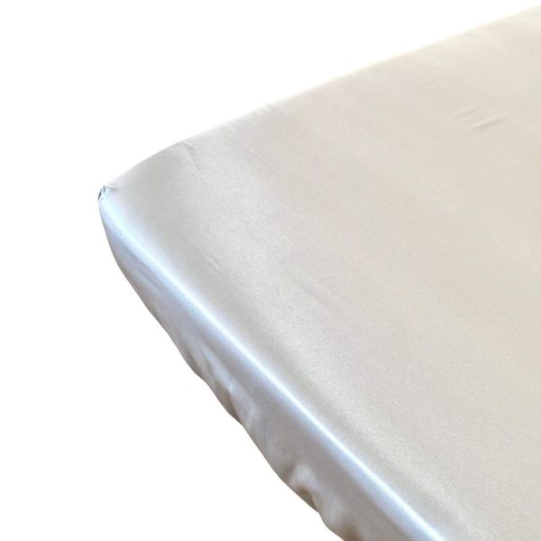 Tim & Tam MANE SINGLE BED SATIN Fitted Sheet 190x90cm (Grey)
