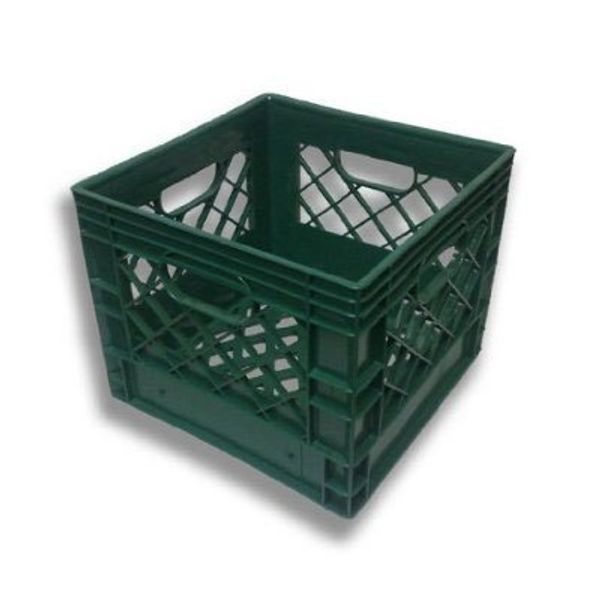 16qt Green New Milk Crate Farmplast, Llc.