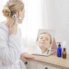 Horiuchi Mirror Industrial Professional Model Folding Mirror, Makeup Mirror, Angle Adjustment, Tabletop Mirror, Easy to Carry, Compact, LL Size PK