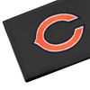 Rico Industries NCAA Embroidered Leather Trifold Wallet, Tennessee Volunteers, Black, 3.25 x 4.25-"