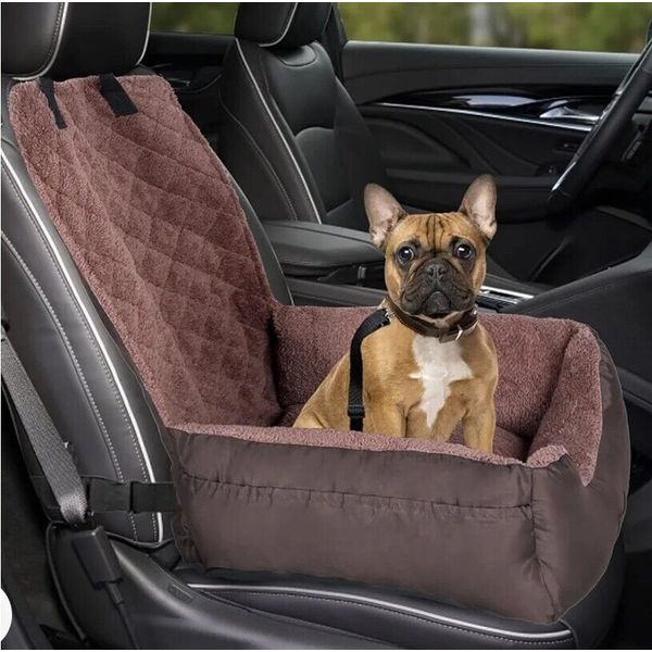 Dog Car Seat, Pet Booster Seat Fully Detachable Washable Dog Seat for Car Travel