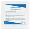 Cleansing Towelettes 5 X 7" Individual Packet (#1301, Sold Per Box)