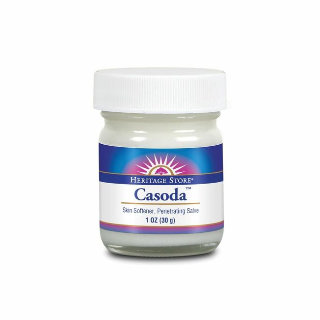 HERITAGE STORE Casoda, Paste, Unscented (Jar) | 1oz