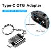 Micro SD Card Reader, Seminer USB C OTG Memory Card Reader Type C, USB-C to Micro SD SDXC SDHC Card Reader for Galaxy, USB-C Tablet, MacBook, USB Flash Drive (Black), (Mini2-1-BL)