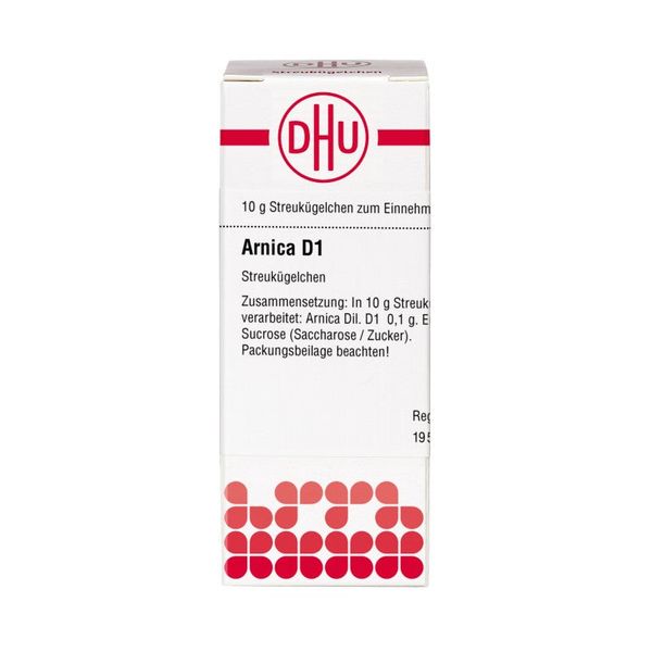 DHU Arnica D1 Streukügelchen, 10 g Globuli