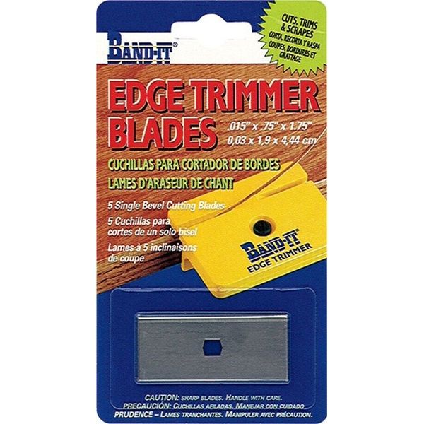 Band-It 25233 Single Sided Edge Trimmer Replacement Blades 0.015 Thick in.