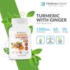 Turmeric Curcumin with Ginger & BioPerine -- Extra Strength Anti-Inflammatory