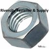(1) M8-1.25 Left Hand Thread Hex Nuts 8mm With 13mm Hex Reverse Thread M8x1.25
