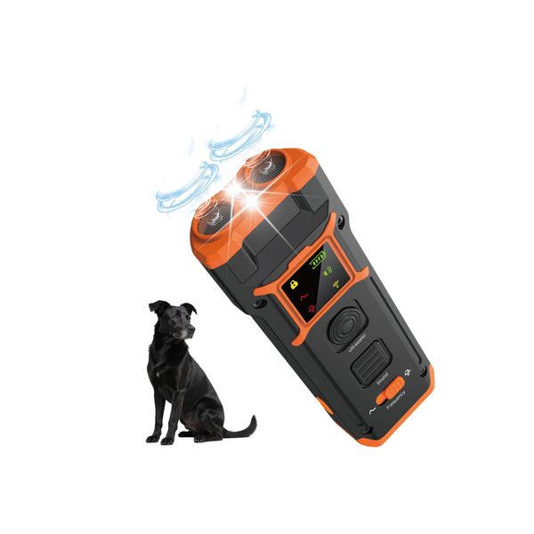 Dog Bark Deterrent Devices Anti Barking Device Sonic No Barking Device Replace Shock Collar Clicker for Training