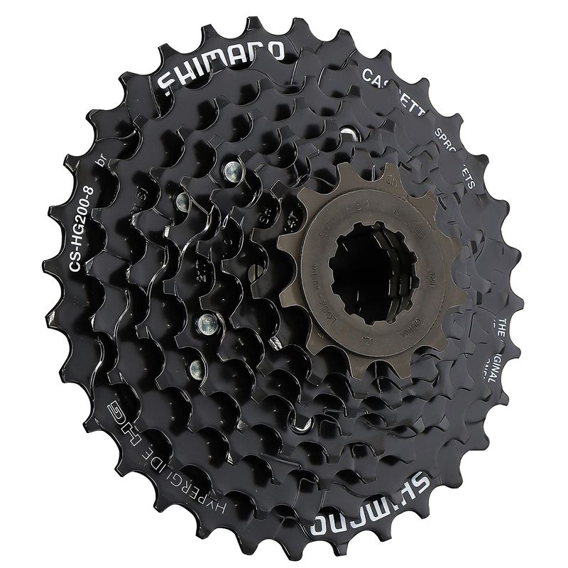 Shimano Cassette CS-HG200 8v - Tienda de Bicicletas