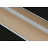 DENIOS - Stair Edging, Aluminium m2, Easy Clean, Phosphorescent, L = 53 mm