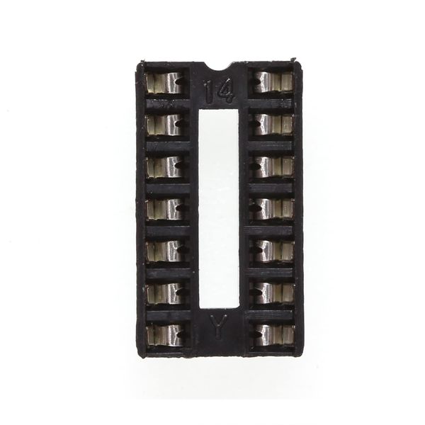 HUABAN 30PCS 2.54mm Pitch DIP-14 DIP14 IC Test Socket Adapter Solder Type