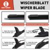For Mazda 3 2010-2016 FRONT 24"&18" WINDSHIELD WIPER BLADE SET OEM