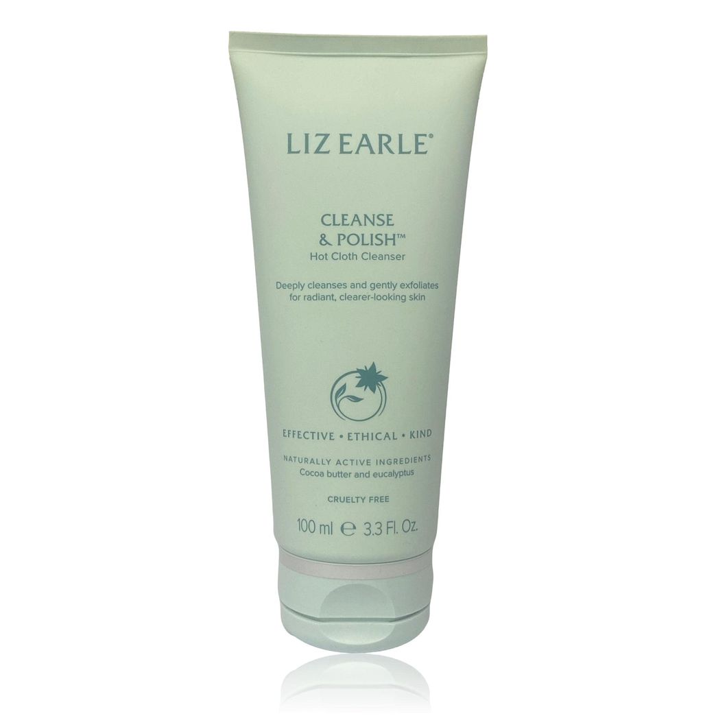 Liz Earle Pure Muslin Cloths (2 Quantity) for Cleanse & Polish Hot Cloth  Cleanser