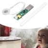 Mist Maker Humidifier,Atomization Module with Switch Control Timing Shutdown Humidifier DIY Mist Atomizer USB Board Atomization Modules 740 Holes 5μm Microporous Atomization Disc