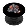 Skeleton Hoverboard Funny Halloween Costume Hover Board Ride PopSockets Standard PopGrip