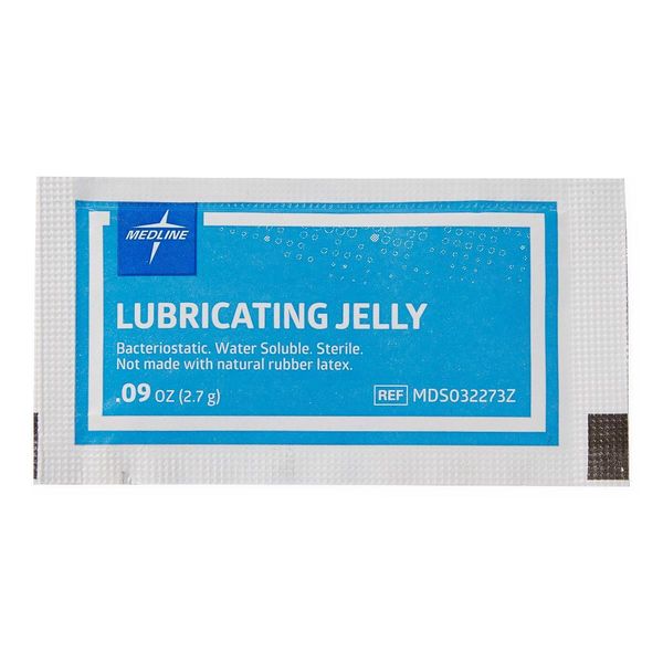 Sterile Lubricating Jelly, Foil Pack, 2.7 g
