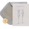 Papyrus Wedding Envelopes Champagne Flutes Gemmed
