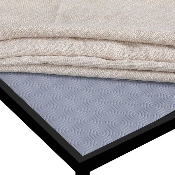Table Protector for dining room tables Grey ALL SHAPES CUSTOMER SIZE (80x80.cm)