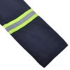 TopTie Men's Classic High Visibility Work Coverall with Reflective Trim-Navy-M Regular