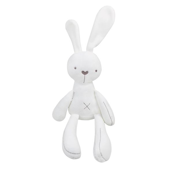 P.CREST Plush Rabbit Soft Cute Gift Gift Touch Rabbit (White)