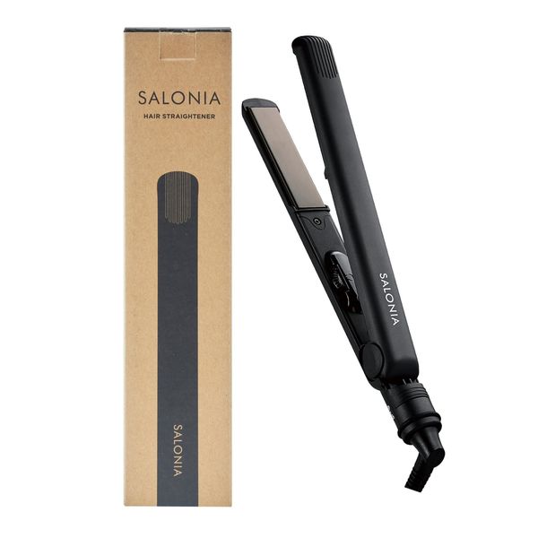 SALONIA SL-004SAB Hair Straightener 24mm Black