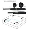 Bed Straps Restraint kit .Fits Almost Any Size Mattress. (Black)