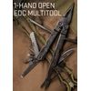 SOG PowerLock Multi-Tool- Compound Leverage Technology with EOD Crimper Device, 420 Stainless Steel Body, 18 Lightweight Specialty Tools (B61N-CP) , Black