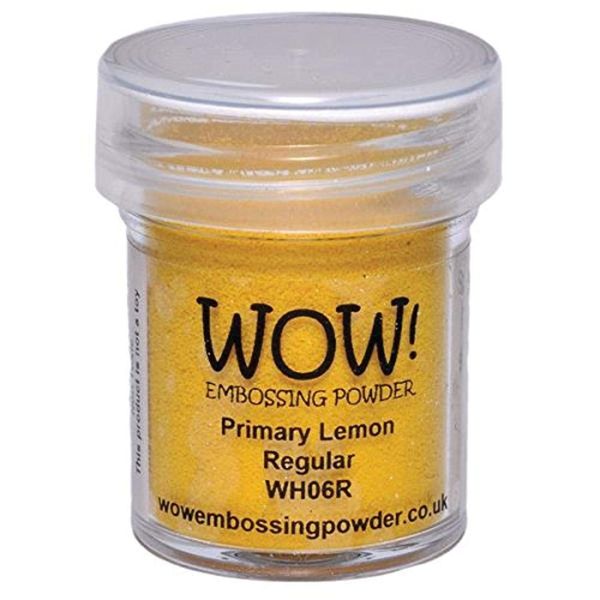 Wow Embossing Powder 15ml, Lemon