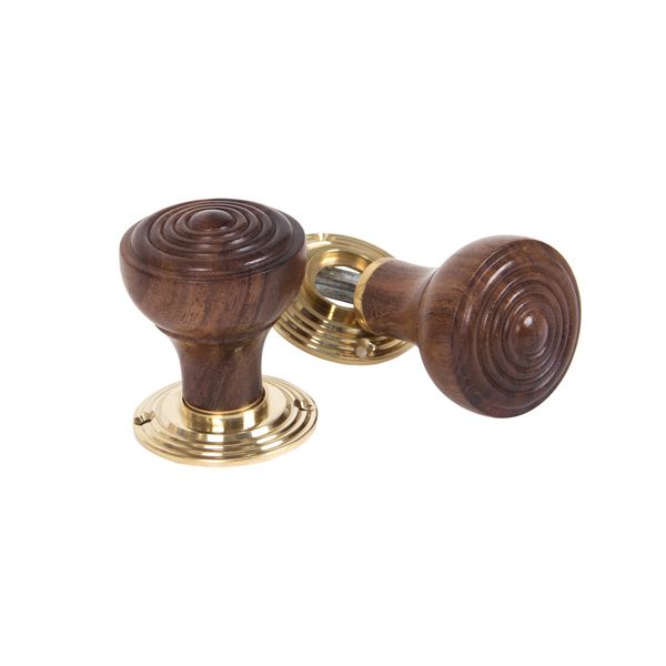 From The Anvil Rosewood Ringed Mortice/Rim Knob Set
