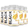 Mounja Black- Keto & Weight Support- 5 Bottles- 300 Capsules